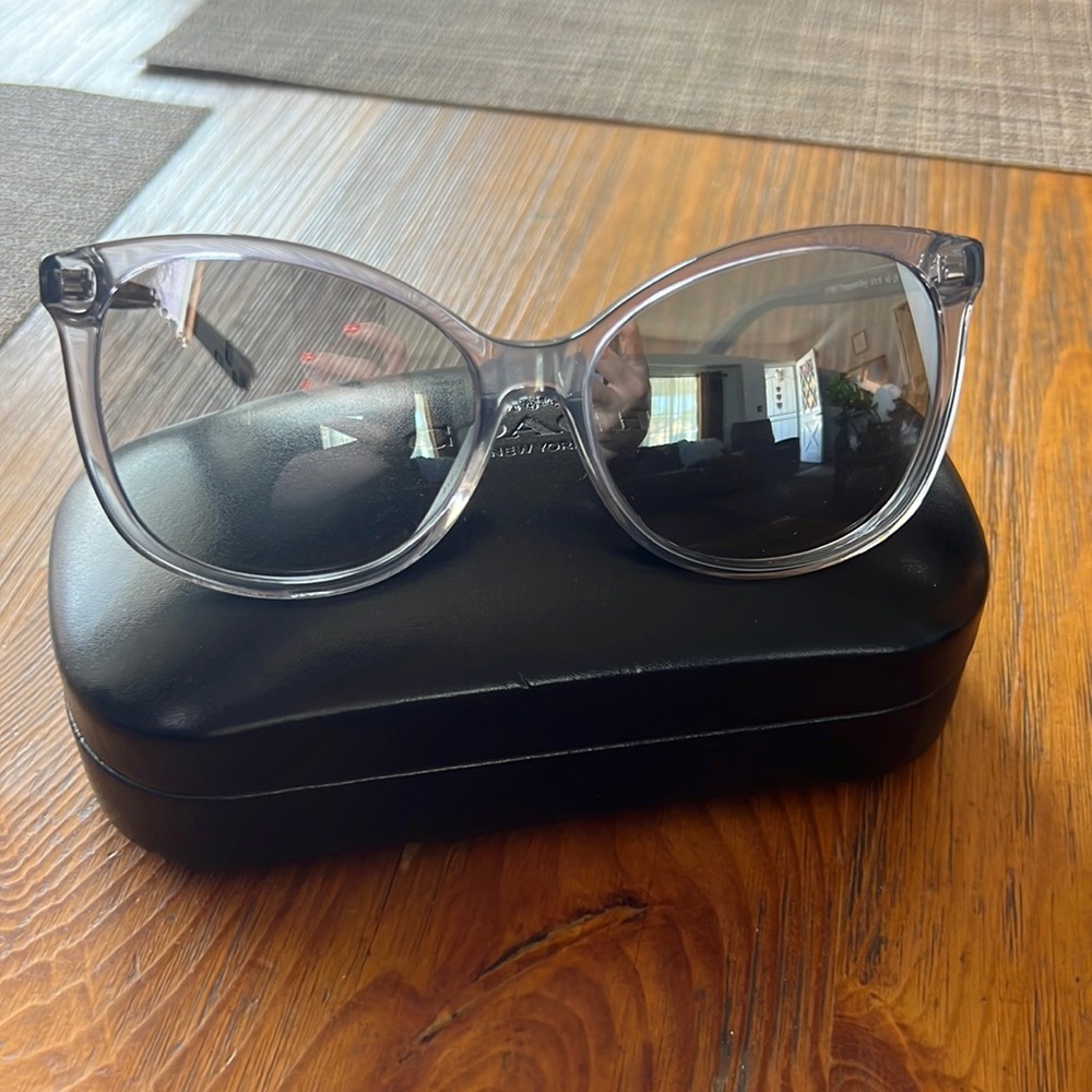 Coach mirrored sunglasses